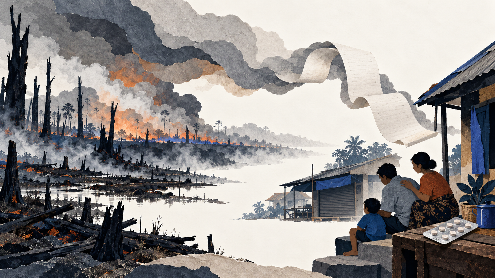 Ketika Hutan Terbakar, Siapa Menanggung Tagihannya?